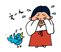 Shrine-Girl Mico sticker #5073089