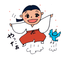 Shrine-Girl Mico sticker #5073092