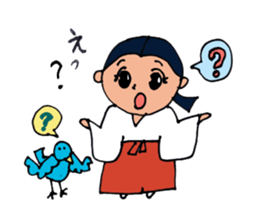 Shrine-Girl Mico sticker #5073097