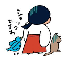 Shrine-Girl Mico sticker #5073099
