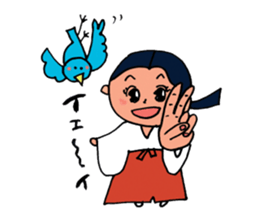 Shrine-Girl Mico sticker #5073100