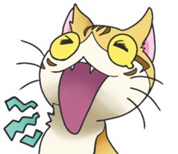 JULY THE CAT sticker #5073431