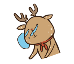 Oh Deer~ sticker #5073537