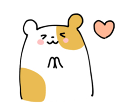 Happy  Hamsters. sticker #5074465