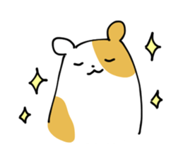 Happy  Hamsters. sticker #5074473