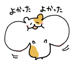 Happy  Hamsters. sticker #5074478