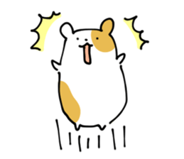 Happy  Hamsters. sticker #5074484