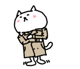 Undertake is that cat sticker #5074607