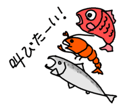 Happy Fish and Friends sticker #5074997