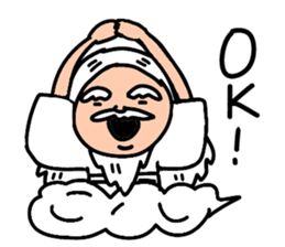 A hermit,His name is Senchan. sticker #5075211