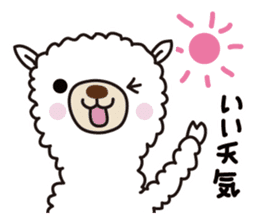 Three alpacas - Hot and cold sticker #5075736