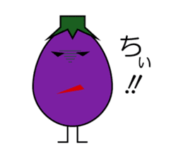 I am Eggplant 2 sticker #5075748