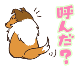 I Love Sheltie2 sticker #5075987