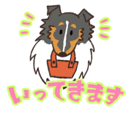 I Love Sheltie2 sticker #5075989