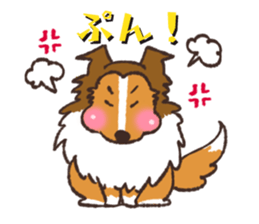 I Love Sheltie2 sticker #5076011