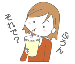 Girl talk (jp) sticker #5076196