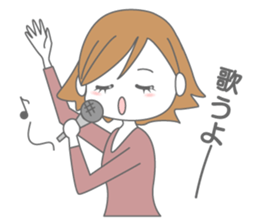 Girl talk (jp) sticker #5076197