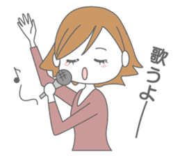 Girl talk (jp) sticker #5076197