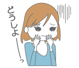 Girl talk (jp) sticker #5076211