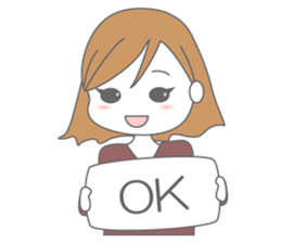 Girl talk (jp) sticker #5076214