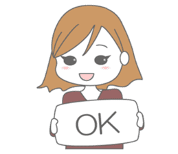 Girl talk (jp) sticker #5076214