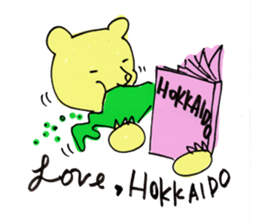 The Bare and Salmon sticker #5076708