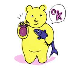 The Bare and Salmon sticker #5076741