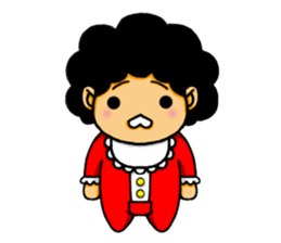 Afro baby. sticker #5076782