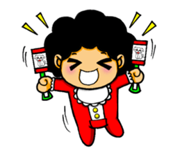 Afro baby. sticker #5076788