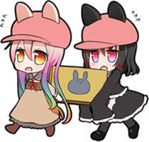 Rainbow & Monochrome Rabbit Vol.3 sticker #5077475