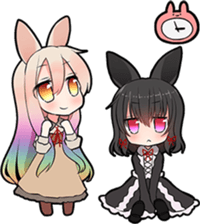 Rainbow & Monochrome Rabbit Vol.3 sticker #5077476