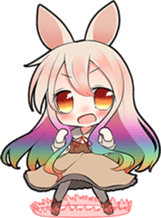 Rainbow & Monochrome Rabbit Vol.3 sticker #5077479