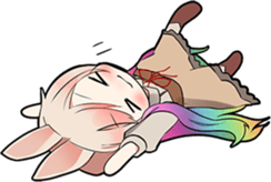 Rainbow & Monochrome Rabbit Vol.3 sticker #5077486