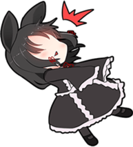 Rainbow & Monochrome Rabbit Vol.3 sticker #5077490