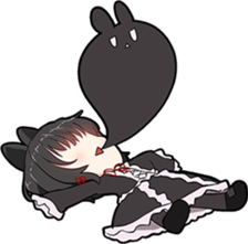 Rainbow & Monochrome Rabbit Vol.3 sticker #5077491