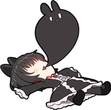Rainbow & Monochrome Rabbit Vol.3 sticker #5077491