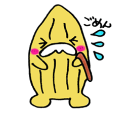 dried potato man sticker #5077947