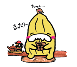 dried potato man sticker #5077948