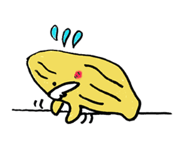 dried potato man sticker #5077951