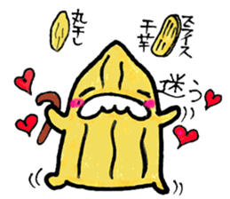 dried potato man sticker #5077965