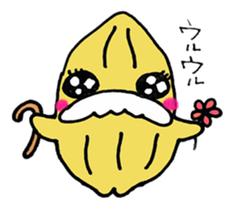 dried potato man sticker #5077980