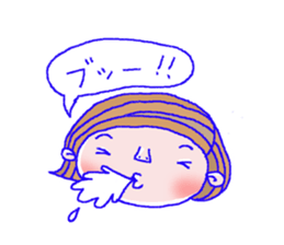 Girl to encourage. sticker #5078273