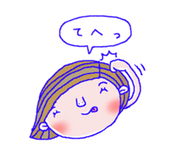 Girl to encourage. sticker #5078296