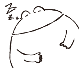 Hymn of frogs sticker #5078984