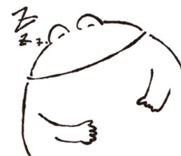 Hymn of frogs sticker #5078984