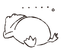 Hymn of frogs sticker #5078995