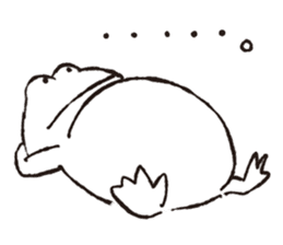 Hymn of frogs sticker #5078995