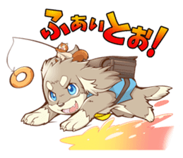 Doggy Maggy Animal School Stamp sticker #5079024