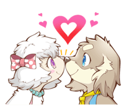 Doggy Maggy Animal School Stamp sticker #5079027