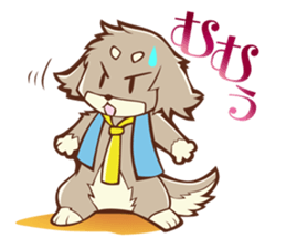 Doggy Maggy Animal School Stamp sticker #5079029